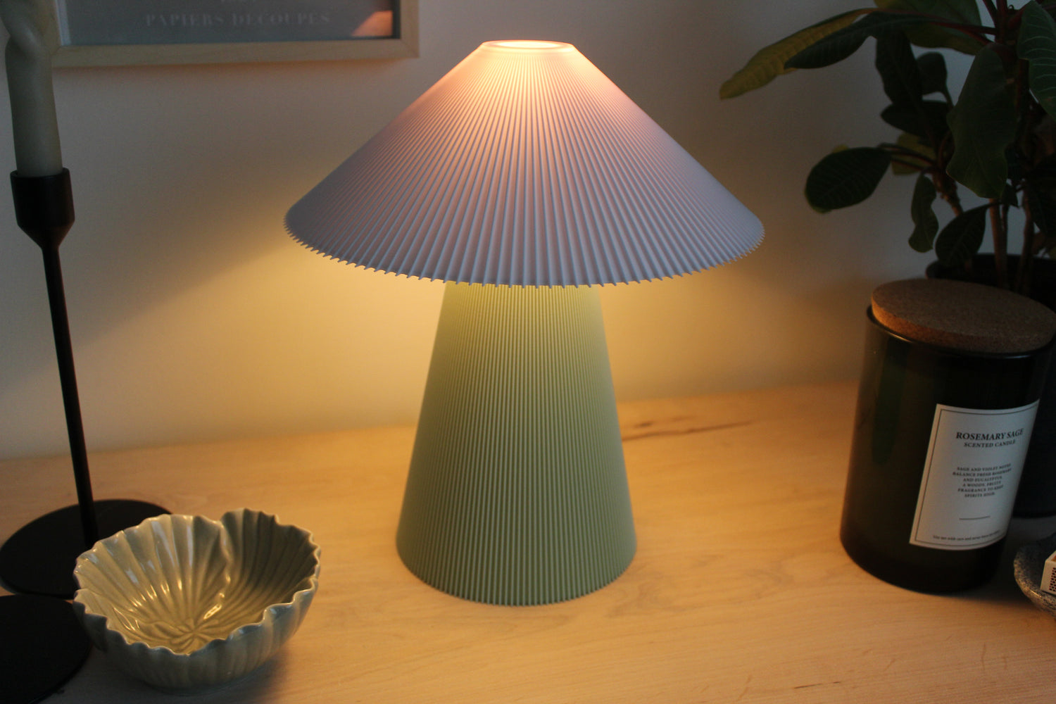 Bordslampa, Sol