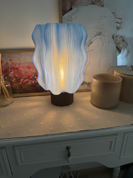 Bordslampa, Bäck