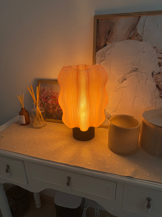 Bordslampa, Blomma
